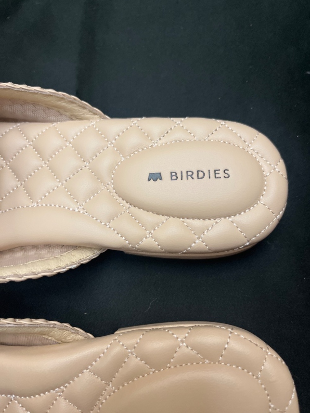 Brand New Birdies Brand Goldfinch Woven Slides. Sz. 9 - Picture 3 of 10
